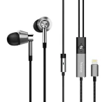 1More Triple Driver Lightning E1001 L srebrne