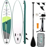 Deska do pływania SUP FunWater SUPFW69A zielono-biała