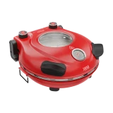 Piec do pizzy Teesa Supreme+ 1200W 400°C czerwony