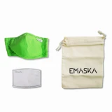 Maska antysmogowa Ozone EMASKA S/M N95 zielona