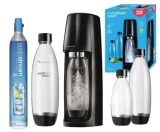 SodaStream Spirit czarny + gaz + 3 butelki