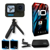 zestaw GoPro HERO 10 Black Bundle (2 baterie, tripod)