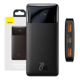 Baseus Bipow 10000mAh 2xUSB-A USB-C 20W czarny