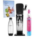 SodaStream Art czarny + Książka SodaStream "Koktajle pełne bąbelków"