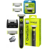 Philips Oneblade QP2721/20 Face 5w1 + Philips Oneblade 2 szt. QP220/50