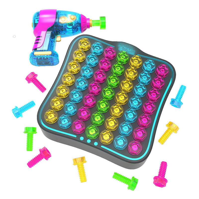 Zabawka wiertarko - wkrętarka z podświetlanym zestawem konstrukcyjnym Learning Resources EI-4138 — zdjęcie 1