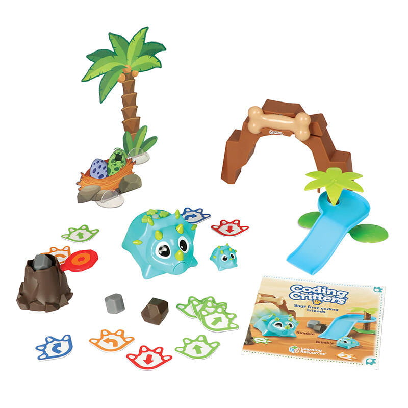 Zestaw robot do nauki kodowania Rumble & Bumble Learning Resources LER 3082 dinozaur — zdjęcie 2