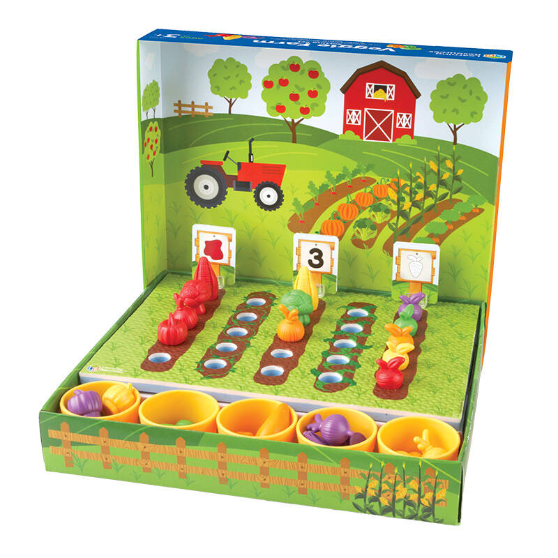 Zestaw do nauki sortowania Warzywna Farma Learning Resources LER 5553 — zdjęcie 2