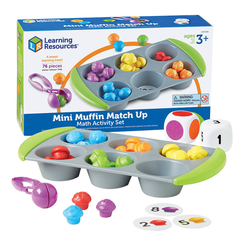 Zestaw matematyczny Mini Muffin Learning Resources LER 5556 — zdjęcie 1