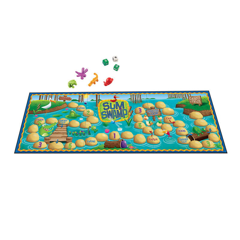 Matematyczna gra planszowa Sum Swamp Learning Resources LER 5052 — zdjęcie 2