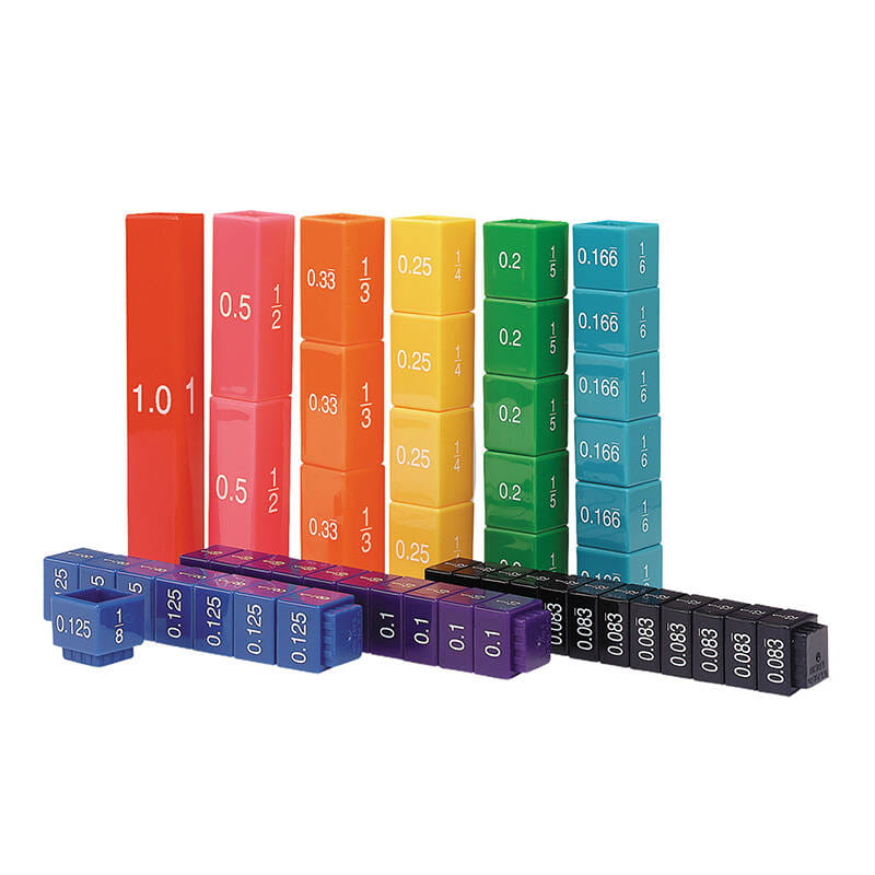 Kostki matematyczne Ułamki Learning Resources LER 2509 — zdjęcie 1