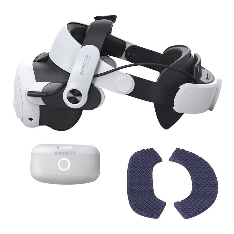 Pasek odciążający BOBOVR M3 Pro do Oculus Quest 3 + akumulator — zdjęcie 1