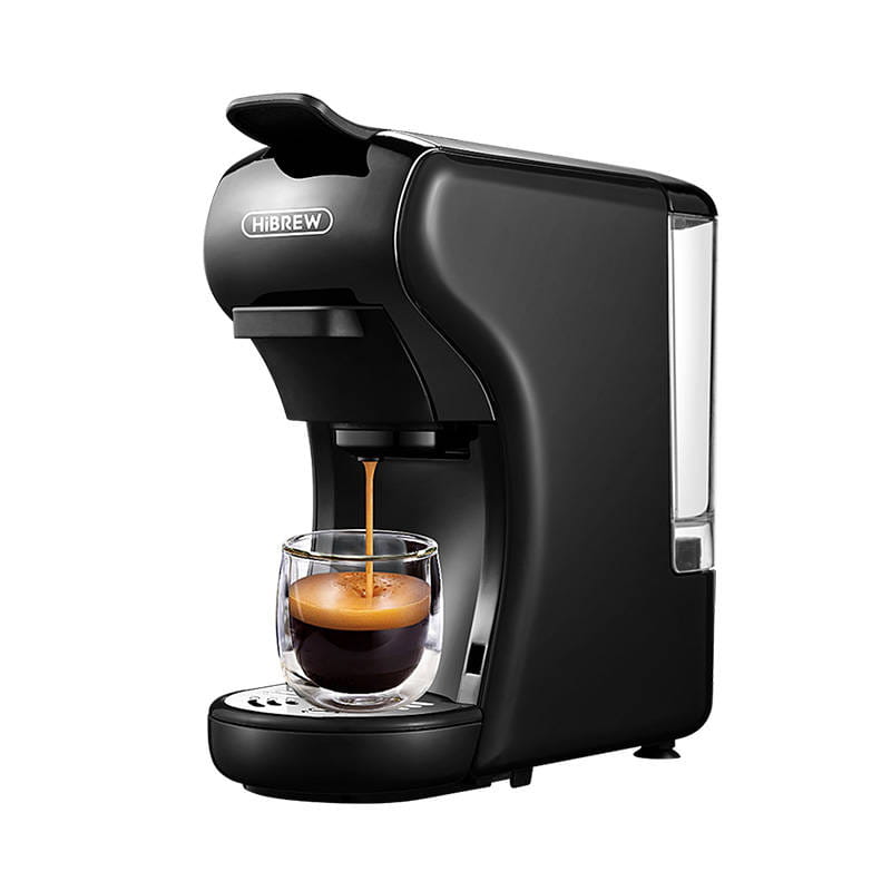 Kapsułkowy ekspres do kawy 3w1 HiBREW H1A 1450W czarny — zdjęcie 1