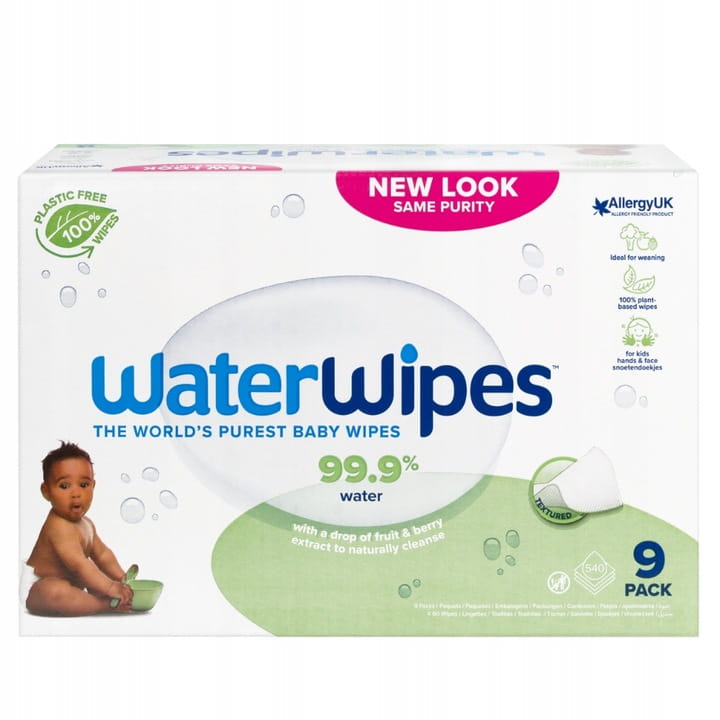 Chusteczki nawilżane dla dzieci WaterWipes Soapberry BIO 9 x 60 sztuk — zdjęcie 2