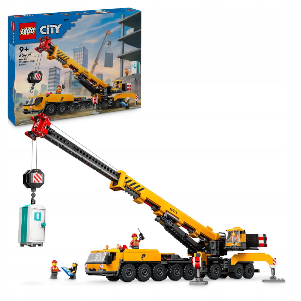 LEGO City Żółty ruchomy żuraw 60409 — zdjęcie 1