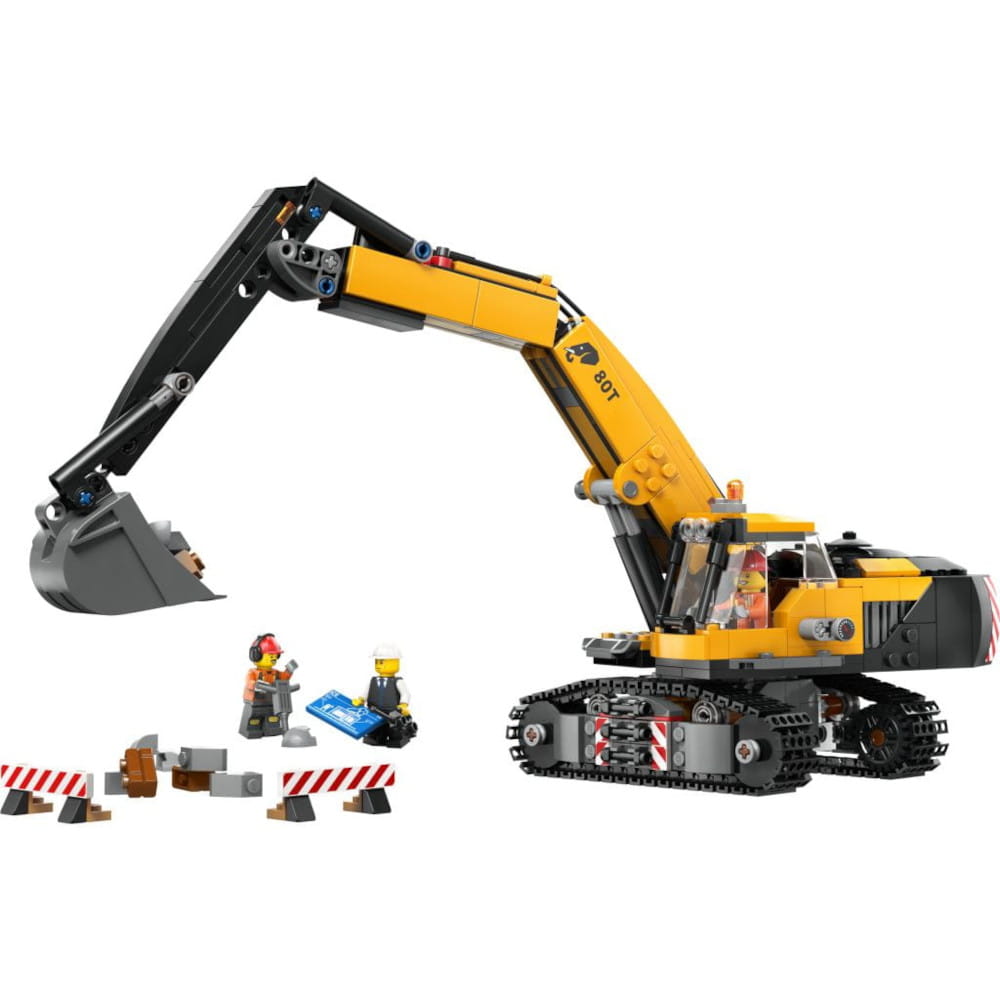 LEGO City Żółta koparka 60420 — zdjęcie 2