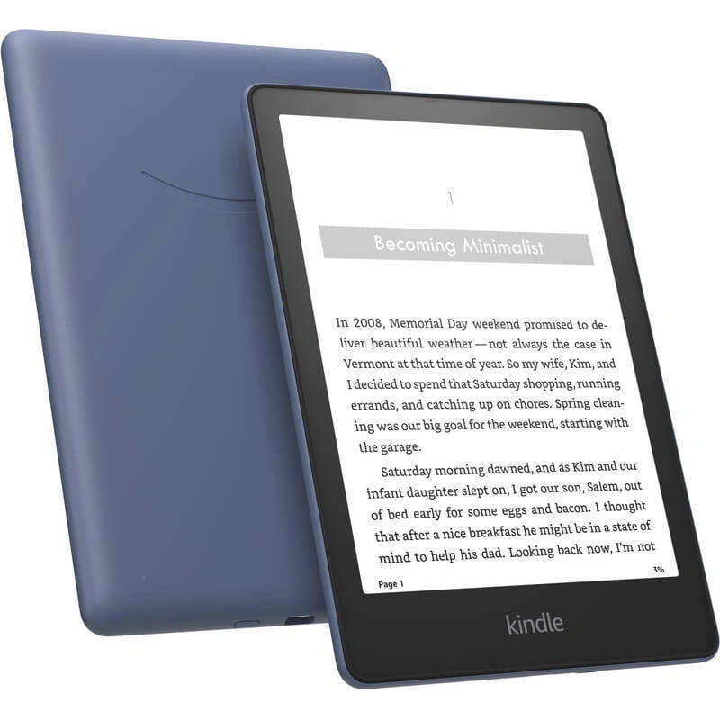 Amazon Kindle Paperwhite 2023 16GB Denim reklamy — zdjęcie 2