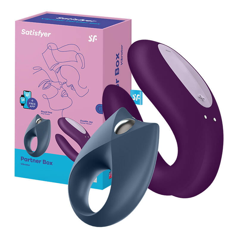 Zestaw dla par z aplikacją Satisfyer Partner Box 2 — zdjęcie 1