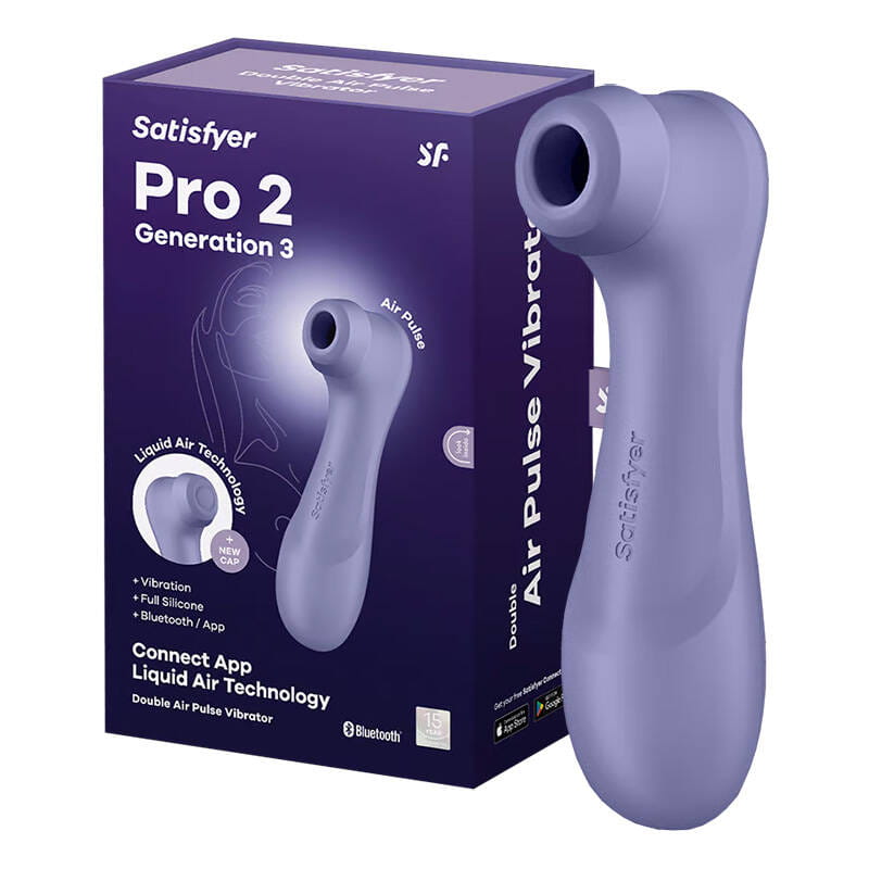 Masażer łechtaczki z aplikacją Satisfyer Pro 2 Generation 3 fioletowy — zdjęcie 1