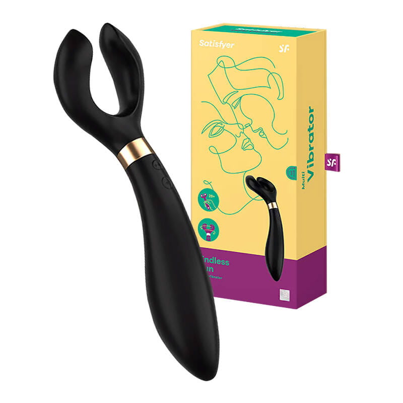 Wibrator dla par Satisfyer Endless Fun czarny — zdjęcie 1