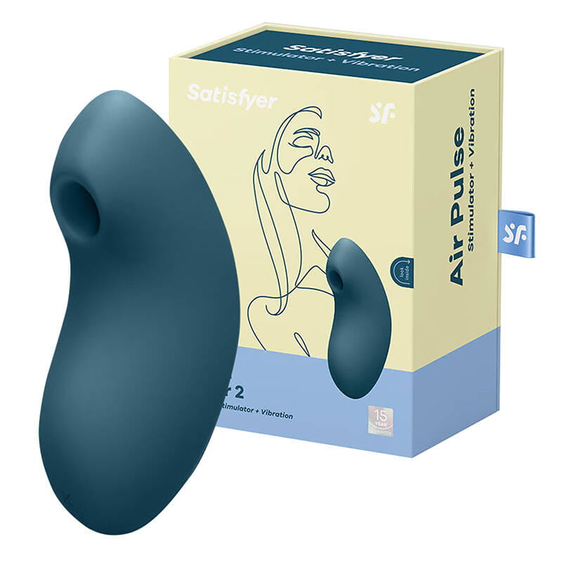 Masażer łechtaczki Satisfyer Vulva Lover 2 niebieski — zdjęcie 1