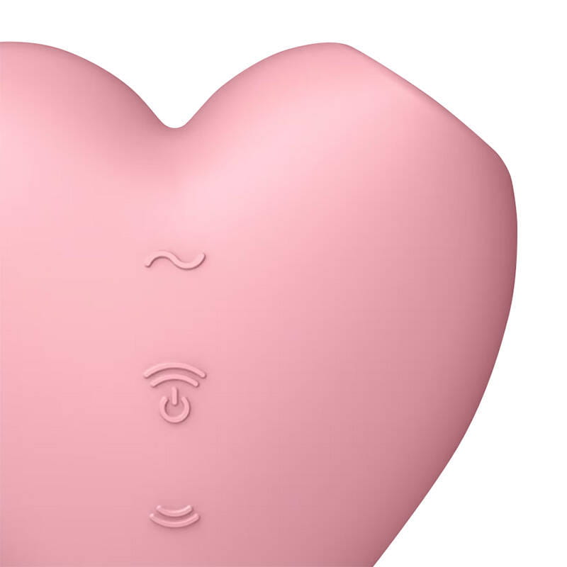 Masażer łechtaczki Satisfyer Cutie Heart Light Red różowy — zdjęcie 2