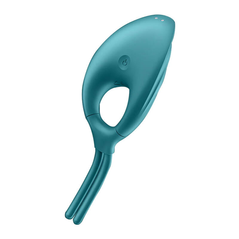 Pierścień wibrujący Satisfyer Swordsman zielony — zdjęcie 2