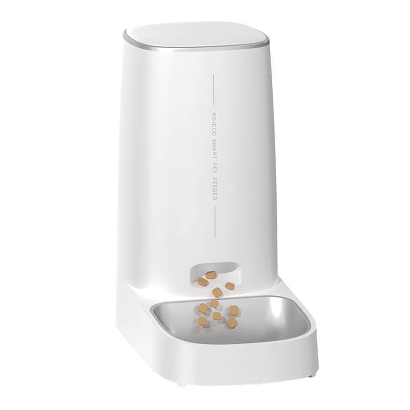 Inteligentny dozownik karmy Rojeco 4L Automatic Pet Feeder WiFi Version with Single Bowl — zdjęcie 1