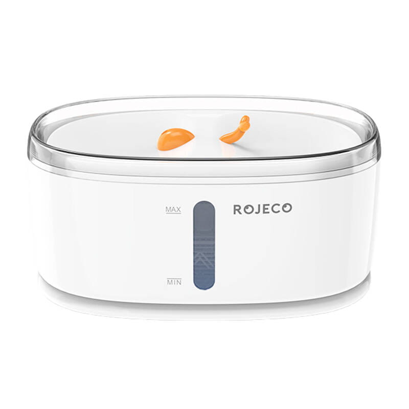 Inteligentna fontanna/poidło dla psa i kota Rojeco Wireless 2,5L białe — zdjęcie 1