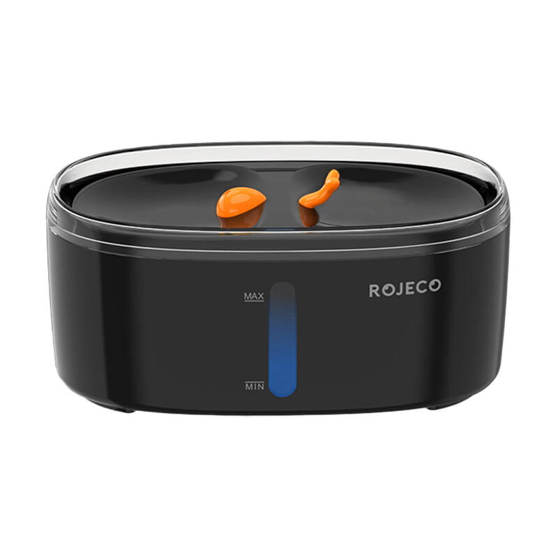 Inteligentna fontanna/poidło dla psa i kota Rojeco Wireless 2,5L czarne — zdjęcie 1