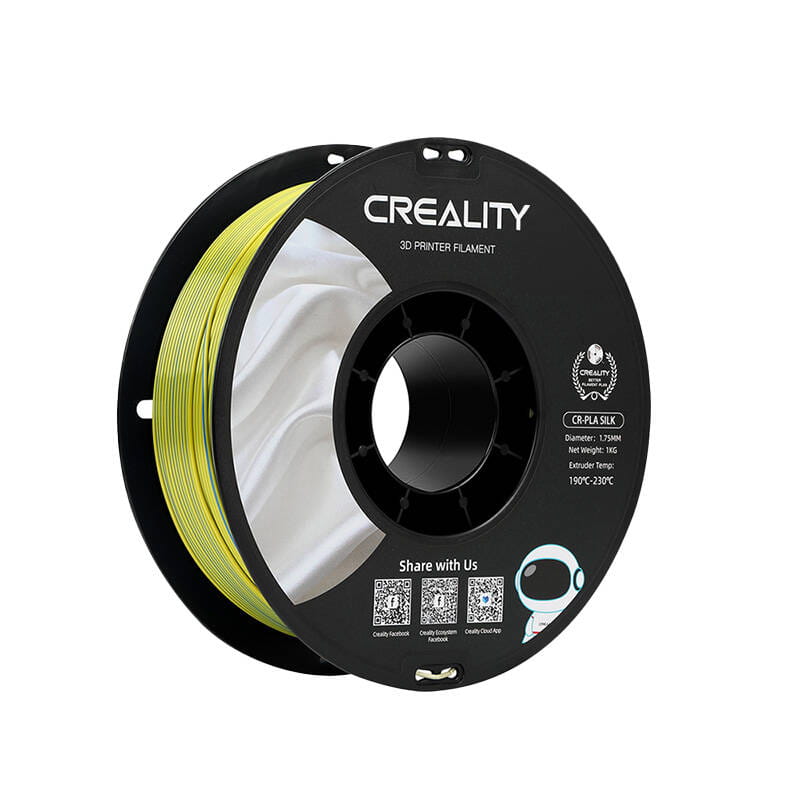 Filament CR-Silk PLA Creality żółto-niebieski — zdjęcie 1