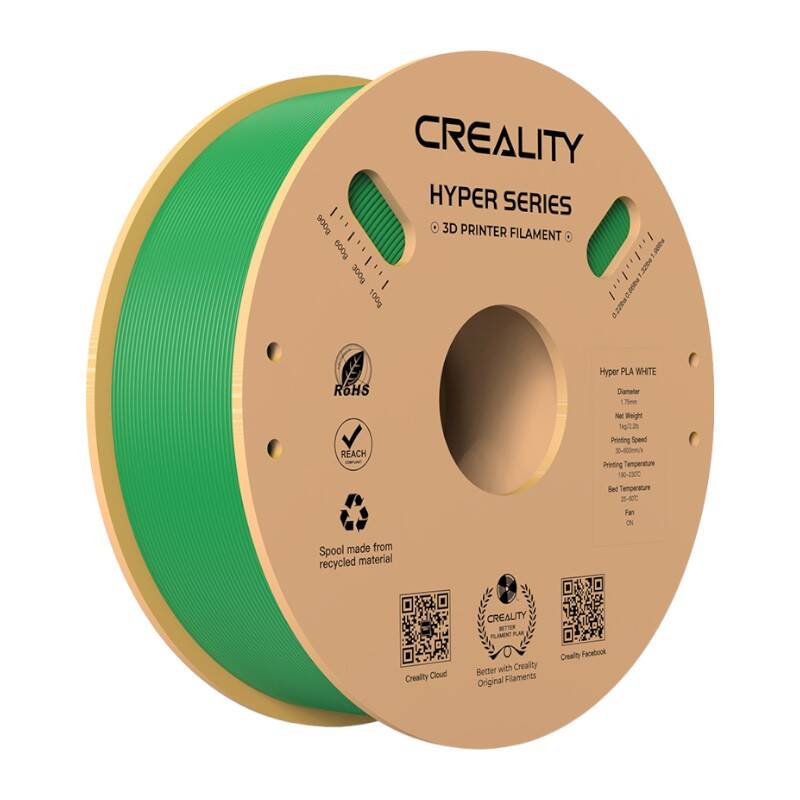 Filament Hyper PLA Creality zielony — zdjęcie 1