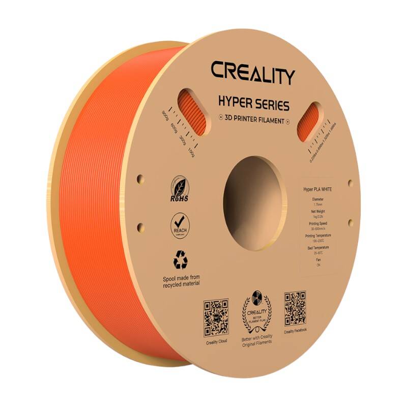 Filament Hyper PLA Creality pomarańczowy — zdjęcie 1