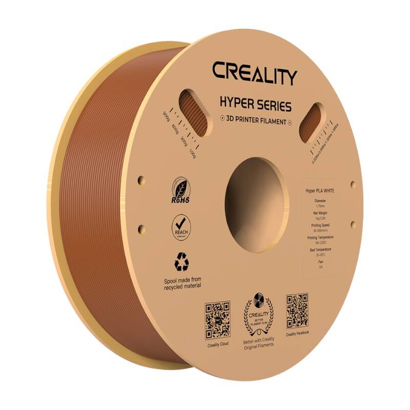 Filament Hyper PLA Creality brązowy — zdjęcie 1