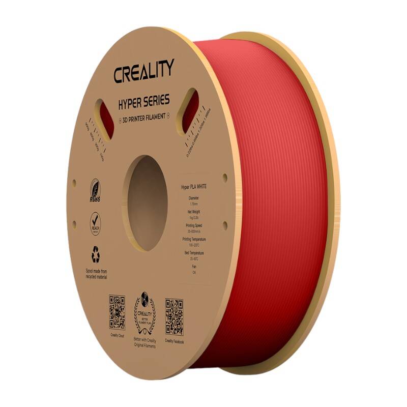 Filament Hyper PLA Creality czerwony — zdjęcie 1
