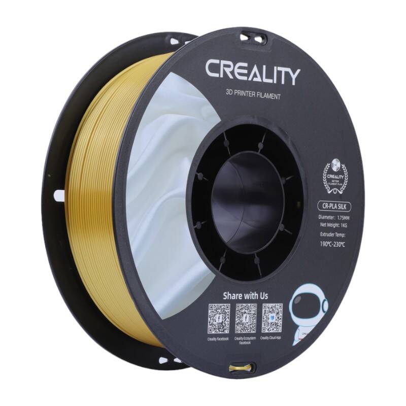 Filament CR-Silk PLA Creality złoty — zdjęcie 1