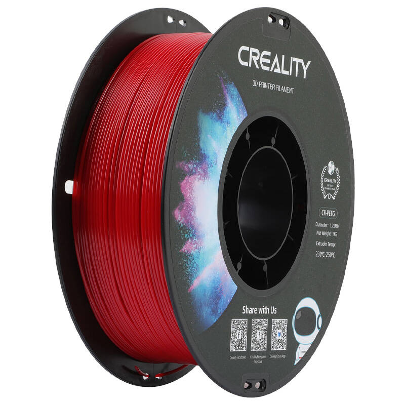 Filament CR-PETG Creality czerwony — zdjęcie 1