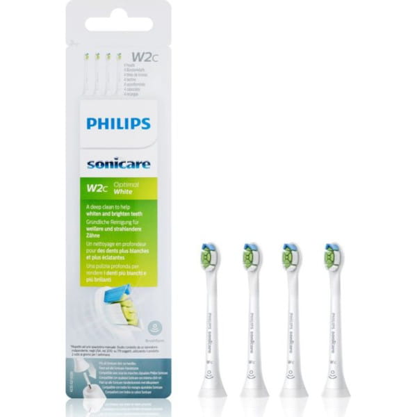 Końcówki Philips Sonicare W2C Optimal White Mini HX6074/27 4szt. — zdjęcie 1