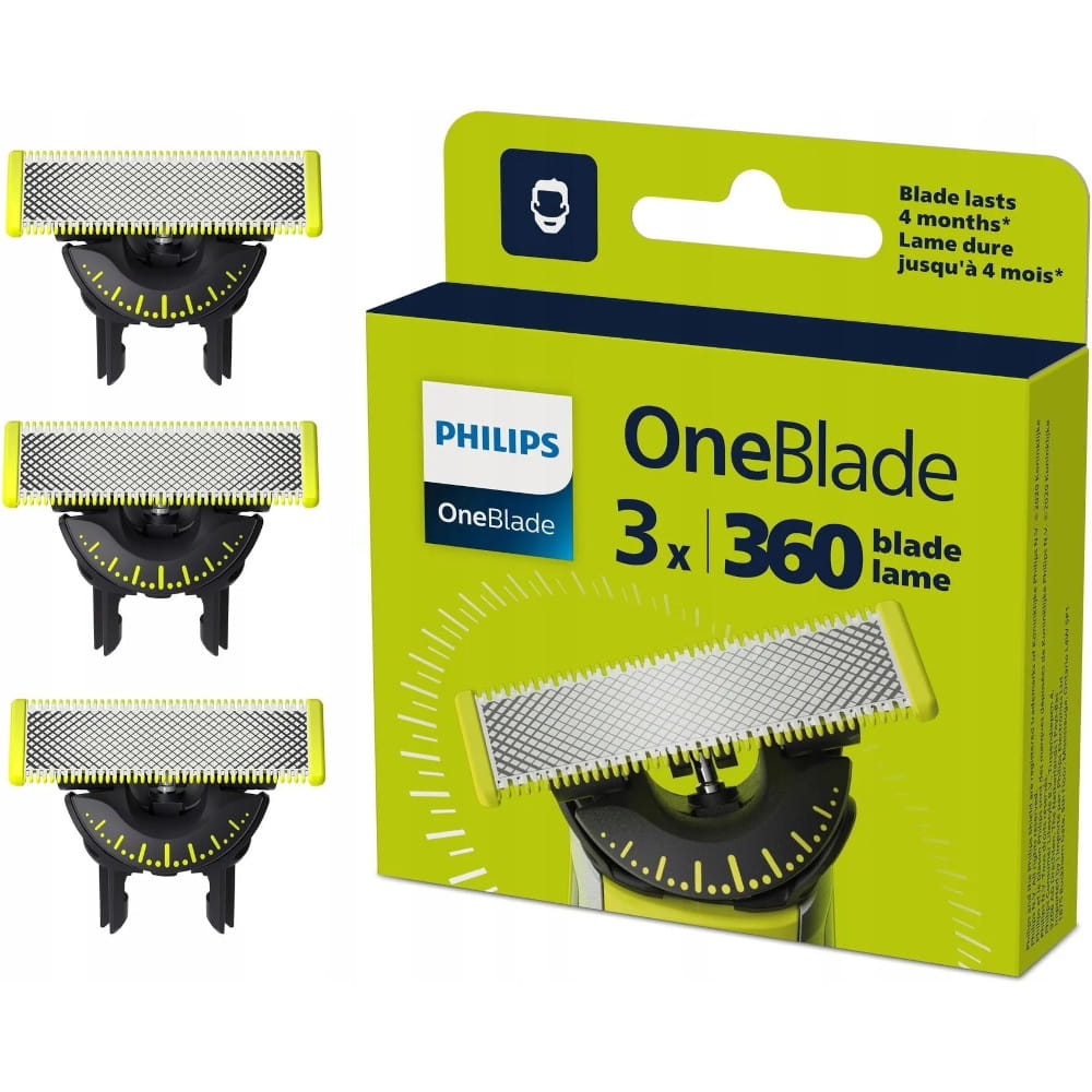 Philips Oneblade 360° 3 szt. QP430/50 — zdjęcie 1
