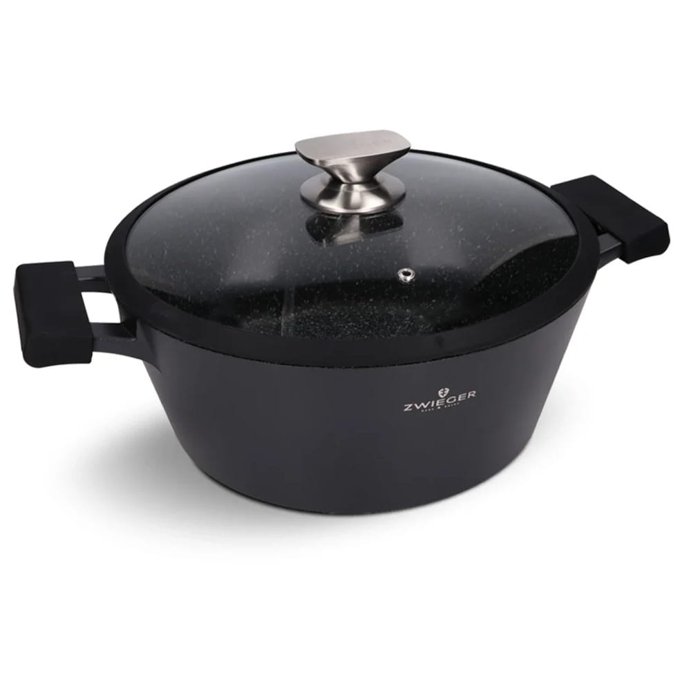 Zwieger Garnek 28 cm Black Stone — zdjęcie 1