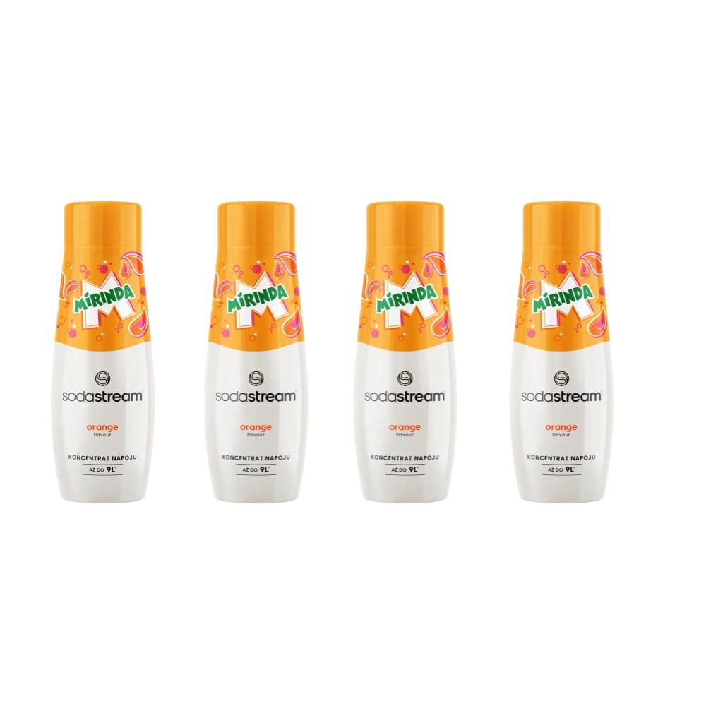 Zestaw koncentratów SodaStream 4x Mirinda 440ml — zdjęcie 1