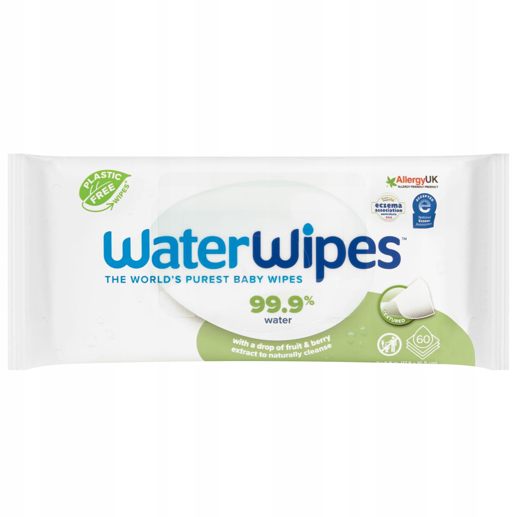 Chusteczki nawilżane dla dzieci WaterWipes Soapberry BIO 1x60 sztuk — zdjęcie 1