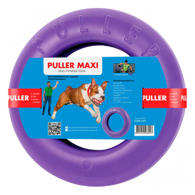 Kółko Krążek Zabawka do ćwiczeń dla psa Puller Maxi 30 cm — zdjęcie 1