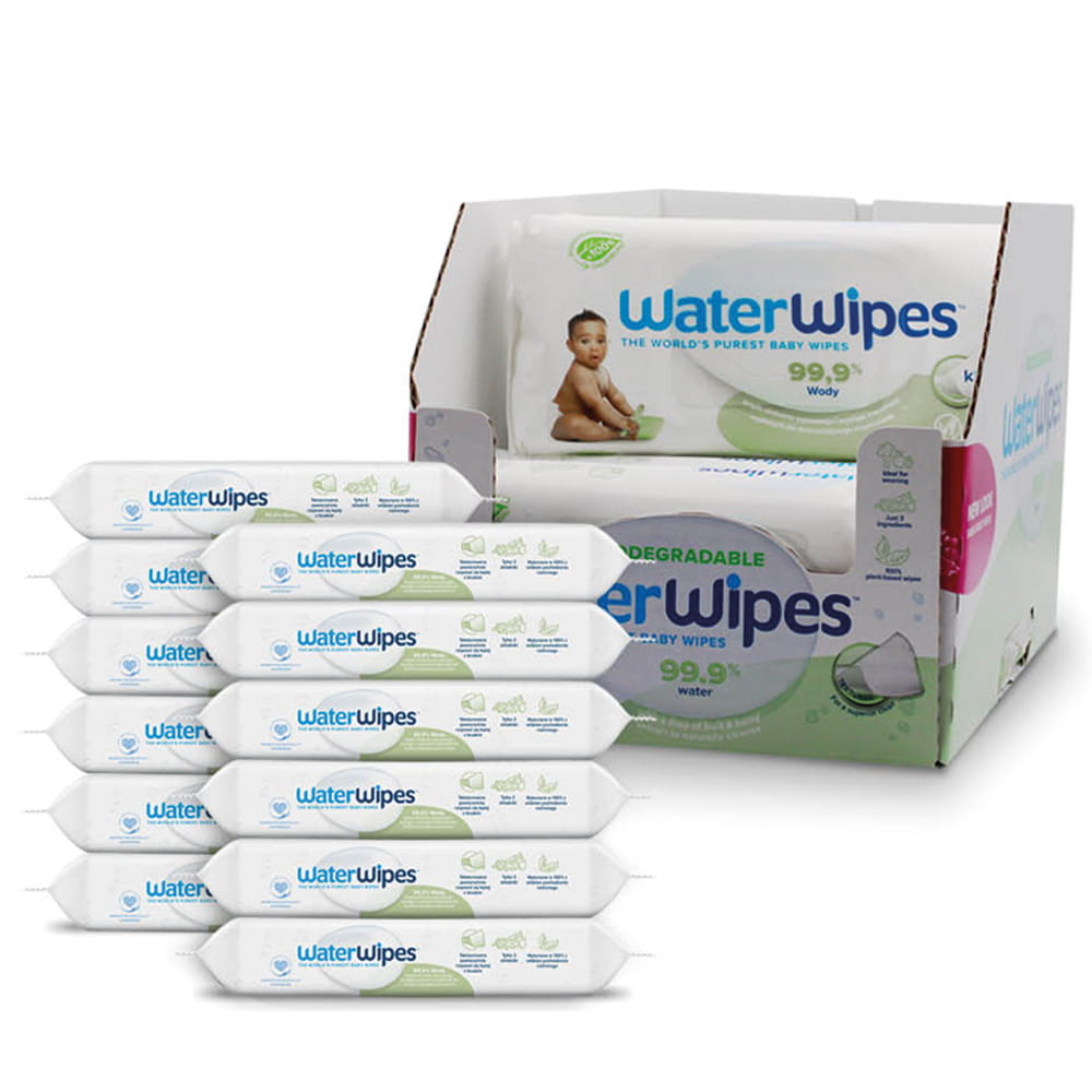 Chusteczki nawilżane dla dzieci WaterWipes Soapberry BIO 12x60 sztuk — zdjęcie 1
