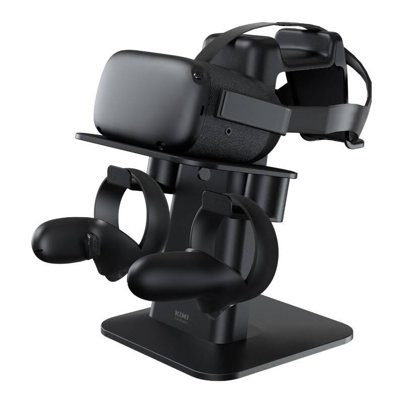 Stojak na gogle VR Kiwi Design S2-1 do Meta Quest 2/1 czarny — zdjęcie 2