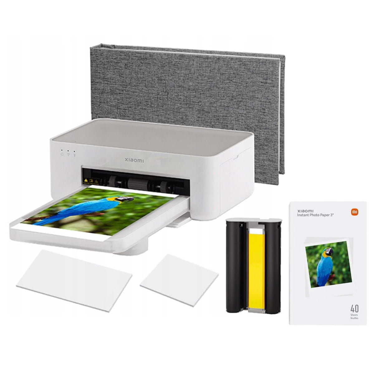 Drukarka Xiaomi Instant Photo Printer 1S + Papier Fotograficzny 3'' Xiaomi Instant Photo Paper 40 sztuk — zdjęcie 1
