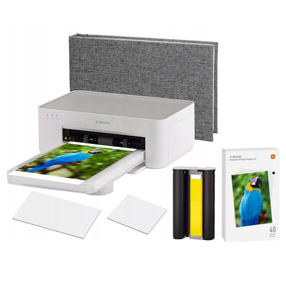 Drukarka Xiaomi Instant Photo Printer 1S + Papier Fotograficzny 6'' Xiaomi Instant Photo Paper 40 sztuk — zdjęcie 1