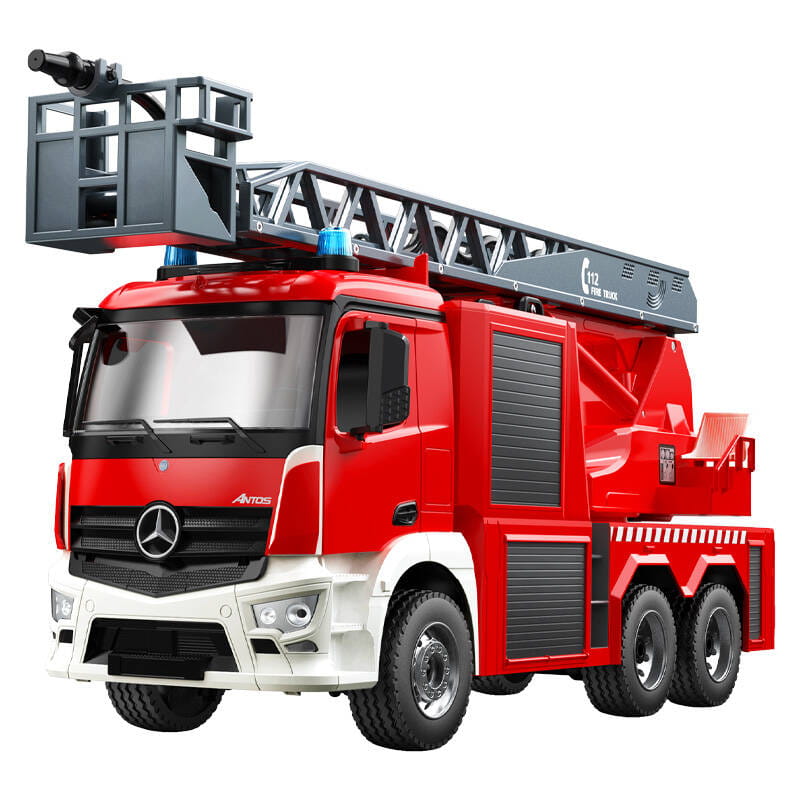 Wóz strażacki zdalnie sterowany RC na pilota 1:20 Double Eagle Mercedes-Benz Arocs E667-003 — zdjęcie 2