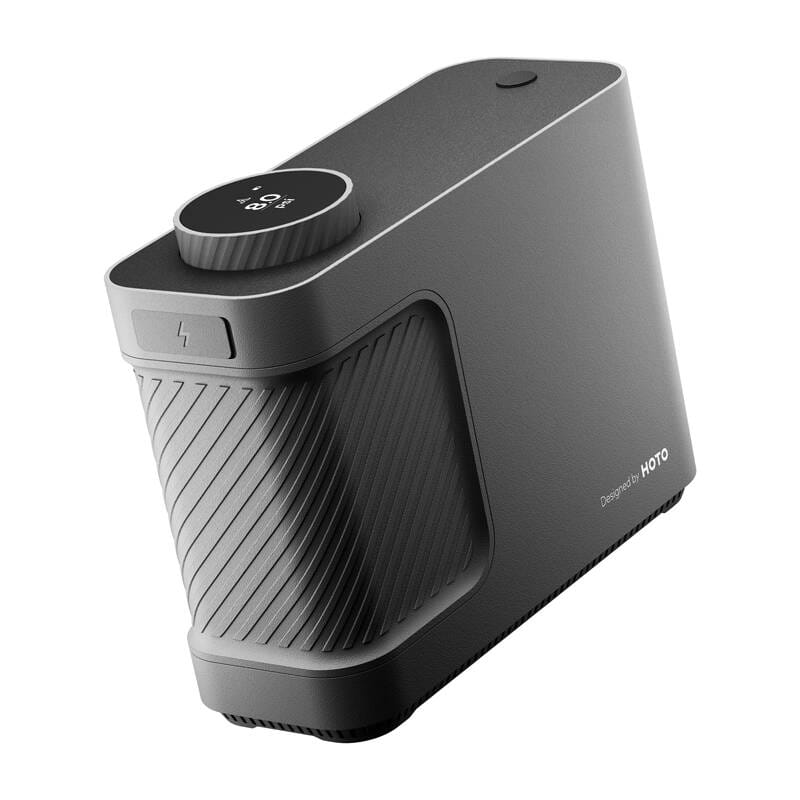 Przenośny kompresor, pompka HOTO QWCQB002 (3x 2500 mAh, 150 PSI, 350 L, 12V) — zdjęcie 2