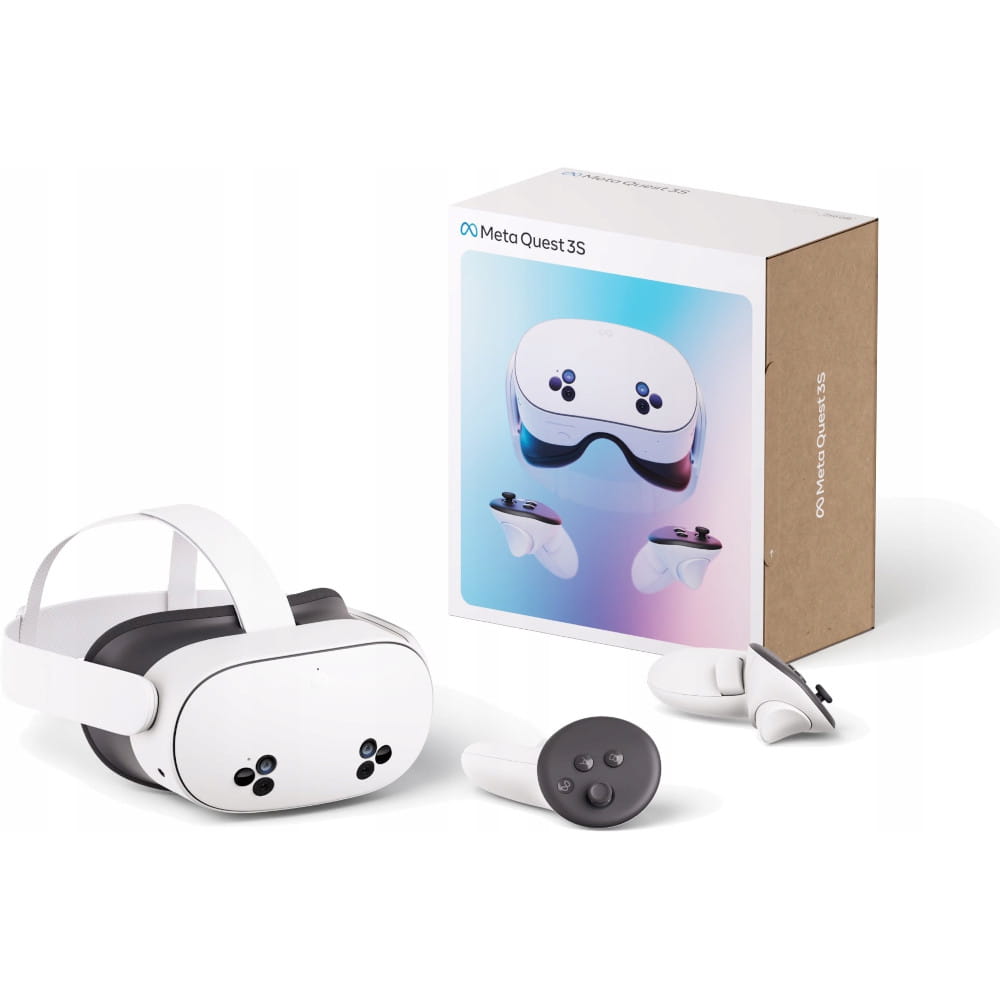 gogle VR Meta Quest 3S 256GB US + Batman Arkham Shadow — zdjęcie 2
